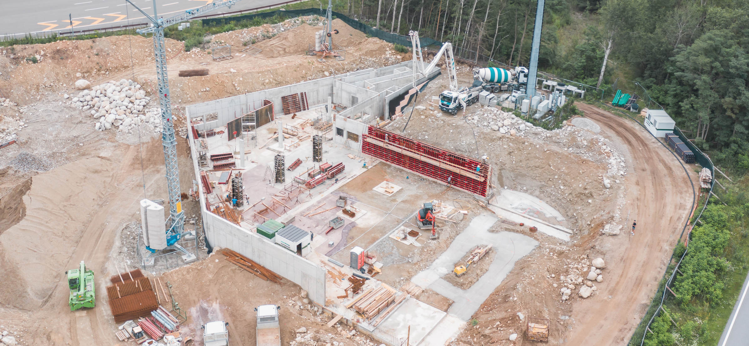 Klapfer Bau - Leistungen - Hochbau - Industriegebäude