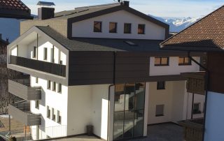 Klapfer Bau - Immobilien - Wohnhaus Unterpertinger - Hintenansicht